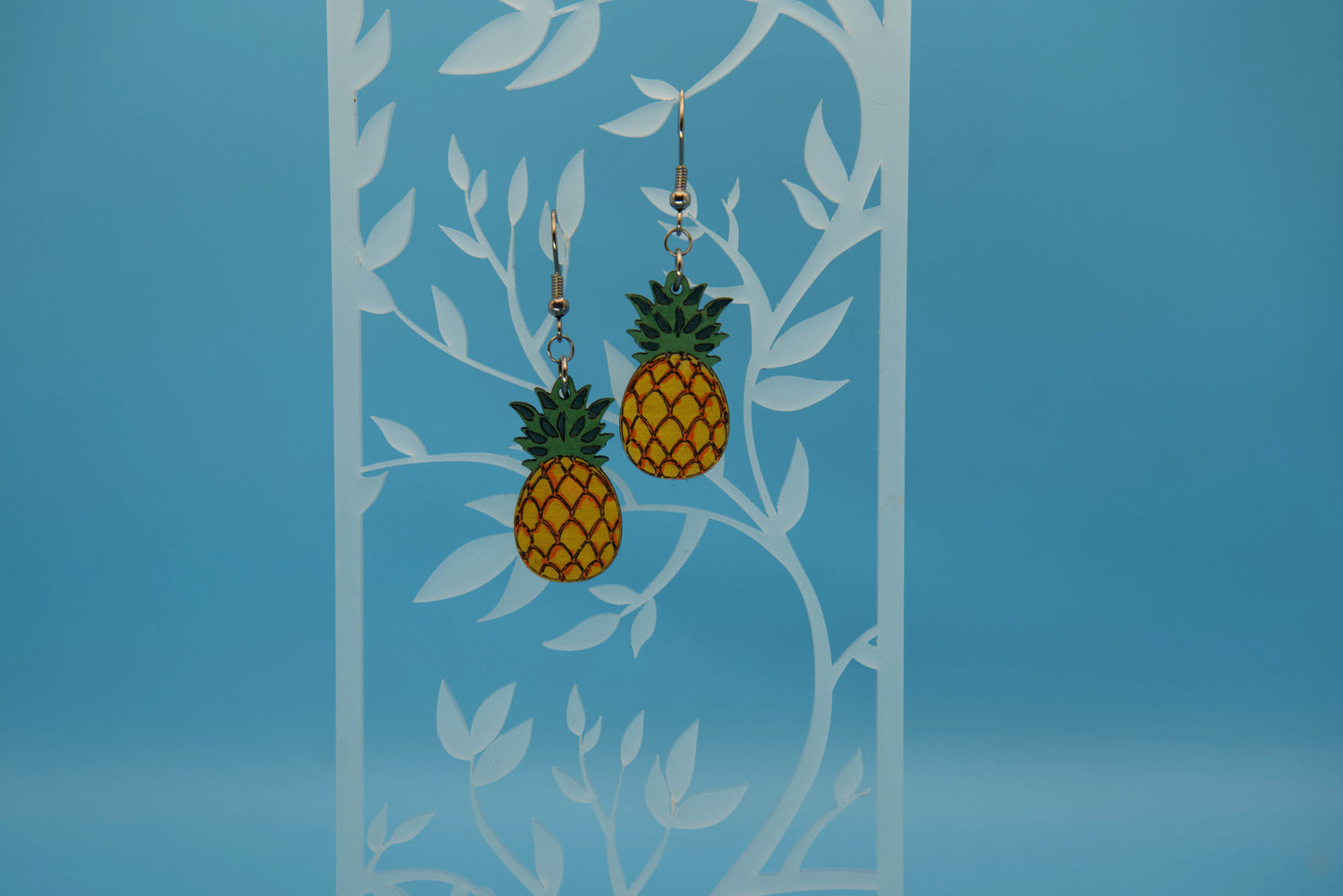 Pineapple earrings