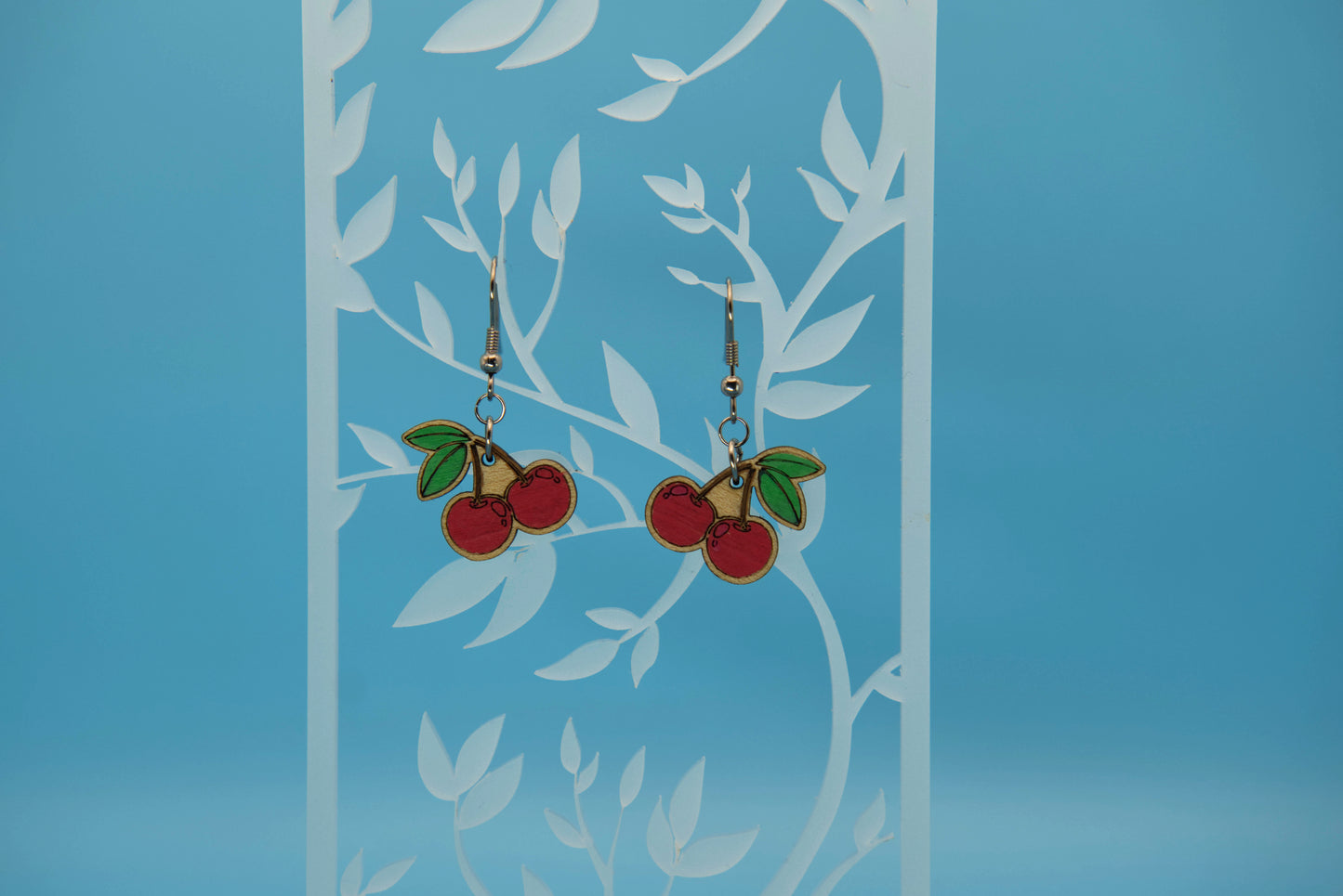 Cherry earrings