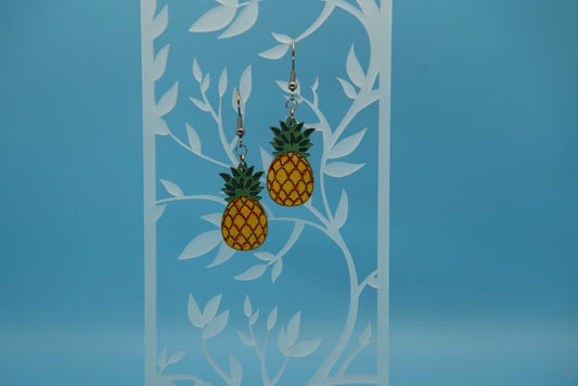 Pineapple earrings