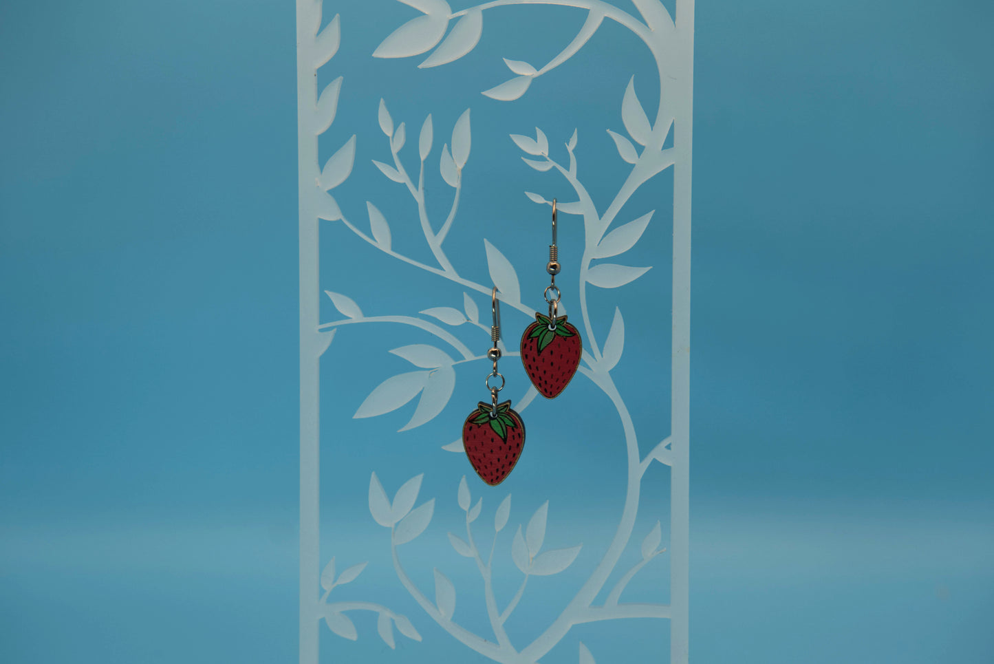 Strawberry earrings