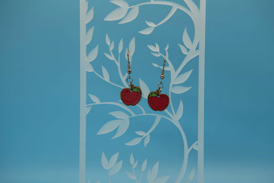Apple earrings