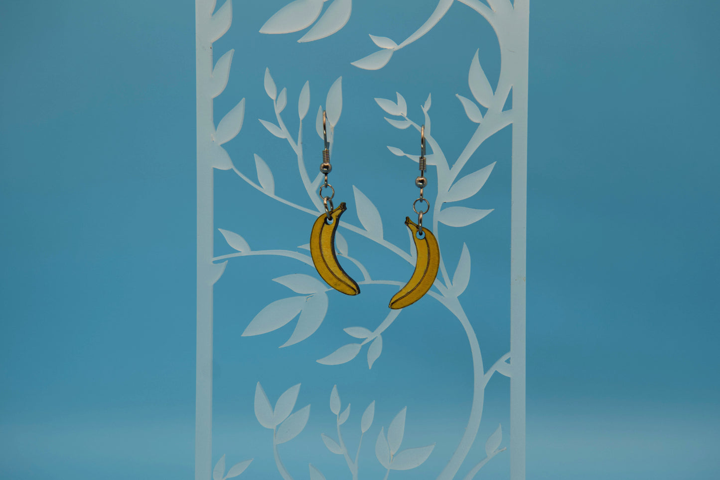Banana earrings