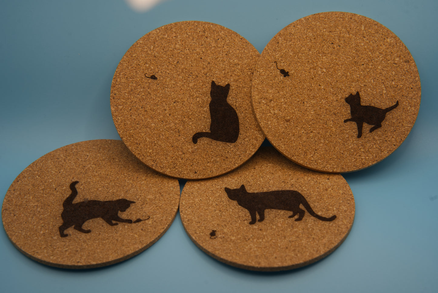 Cork coaster - round